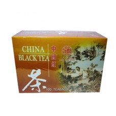 China Black Tea (Zhong Guo Hong Cha) “Lucky Eight Brand” 100 bags